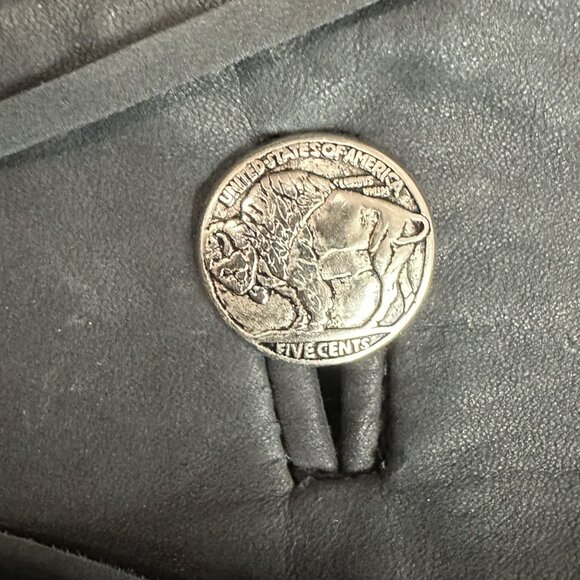 Vintage DIAMOND LEATHERS black fringe motorcycle coat - Picture 4 of 9